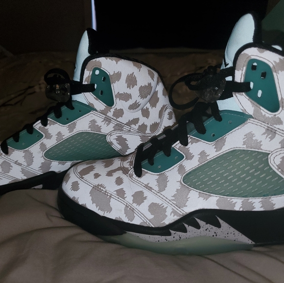 Island green Jordan 5 - Picture 3 of 7